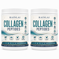 Compléments Protéinés OEM : Biotine, Vitamine C, Acide Hyaluronique, Collagène Hydrolysé en Poudre – Supplément Herbal Rainlai
