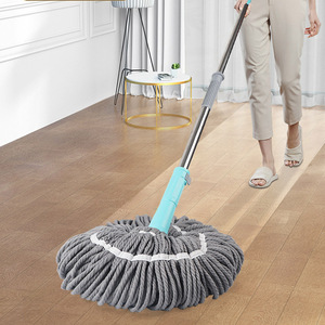 Serpillère rotative télescopique magique 360° pour nettoyage humide et sec des sols – Nouveauté très demandée - Product Image 1