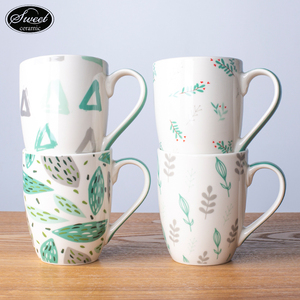 Tasses en céramique à os fin personnalisées impression personnalisée <span class=keywords><strong>famille</strong></span> tasses en porcelaine café en céramique rose fille tasse 11oz cadeau présent - Product Image 2