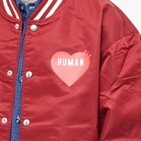 Veste de stade en satin de nylon 100% avec logo personnalisé OEM Streetwear Veste de baseball surdimensionnée pour hommes