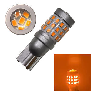 T10 White <b>Socket</b> LED Projector Bulb 54 LED Canbus Error-Free New W5W 3014 Lamp for 12V/24V Car Interior Focos T10 Led - Product Image 5
