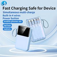 Batterie externe portable ultra-mince Li-Polymère 20000mAh 22.5W à charge rapide, haute capacité, pour l'extérieur, directement de l'usine