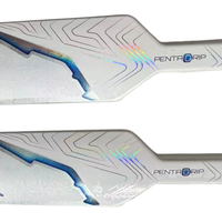 Bâton de gardien de but de hockey sur glace en fibre de carbone ZENK, taille senior, face de pagaie P31, lame pour jeunes, droitier/gaucher, poignée ergonomique