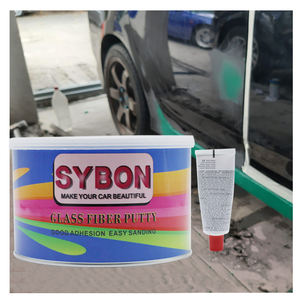 Mastic professionnel <span class=keywords><strong>en</strong></span> fibre de verre et <span class=keywords><strong>polyester</strong></span> pour <span class=keywords><strong>carrosserie</strong></span> automobile, forte capacité de remplissage et ponçage facile - Product Image 3
