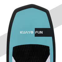 NOUVEAU KUAYO FUN Water Sports EPS Carbon Fiber Surfboard Skimboard Kiteboards Hydrofoil Wingfoil 3'8'' Hard Dock Start Foil Board
