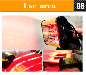 Réflecteur de lumière portable en acier inoxydable 304 pour la cuisson des équipements d'entretien automobile - Product Image 4