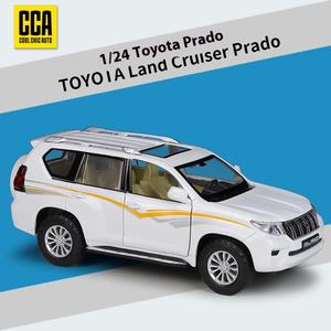 1/24 modello di <span class=keywords><strong>auto</strong></span> Toyo-ta Prado ad alta simulazione all'ingrosso di <span class=keywords><strong>auto</strong></span> seminatrici sei porte aperte Diecast giocattoli per la raccolta - Product Image 6