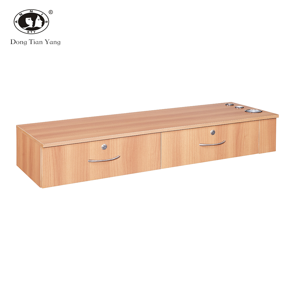 DTY настенное крепление с 2 выдвижными ящиками для парикмахерской, салоном красоты, спа