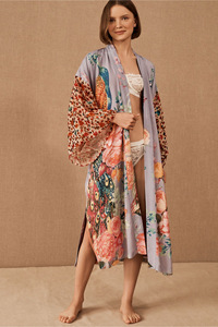 Vente en gros <span class=keywords><strong>2022</strong></span> Vêtements <span class=keywords><strong>de</strong></span> plage pour femmes Smock imprimé Vacances Protection solaire Cardigan en coton Bikini Cover up Robe Maillot <span class=keywords><strong>de</strong></span> <span class=keywords><strong>bain</strong></span> - Product Image 6