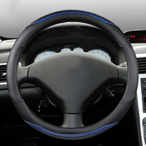 Funda de <span class=keywords><strong>Volante</strong></span> de Microfibra de Cuero de Dos Colores para las Cuatro Estaciones, Universal, JQ145, para <span class=keywords><strong>Peugeot</strong></span> <span class=keywords><strong>3008</strong></span> 4008 5008 - Product Image 5