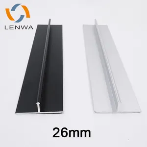 Lenwa Aluminium Modern Design Decor Aluminium Hoek T-Vormige Tegelbekleding Voor Muur