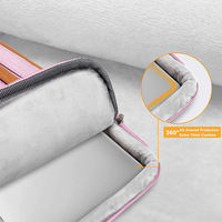 Sac à bandoulière personnalisé pour ordinateur portable 15-15,6 pouces, sac à fermeture éclair pour ordinateur, fabricant, nouveau, meilleur sacoche multi-poches en polyester imperméable