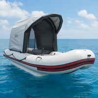 Bateau pneumatique de pêche en PVC, bateau de loisirs portable, bateau de pêche électrique pliable, bateau de jeu aquatique