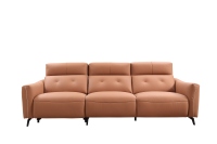 Elektrisches echtleder Modulsofa für Wohnzimmer Theater Liegesessel Sofa 3+2+1 Set leistungsstarke Liegesessel Ledersofas