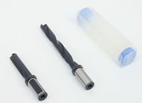 Outil de forage en carbure de tungstène en acier rapide interchangeable de 25mm foret à torsion modulaire marque CHTOOLS forage de 3 ans