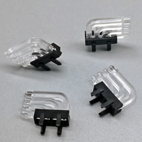 Colonne de guidage de lumière LED SMD, angle droit de 90 degrés, diamètre de 3 mm, moulée par injection, 4 broches CHA-02AB