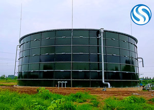 Réservoir en acier inoxydable enduit d'émail WS pour boire/magasin d'<span class=keywords><strong>eau</strong></span> <span class=keywords><strong>potable</strong></span>/Dimension/couleur personnalisable à 18 mètres cubes - Product Image 6