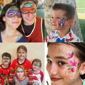 Hot Bán Trẻ Em Chuyên Nghiệp Của Mặt Sơn Kit Mới Tan Trong Nước Màu Sơn Bảng Màu Cho Cross-Biên Giới Sử Dụng - Product Image 5