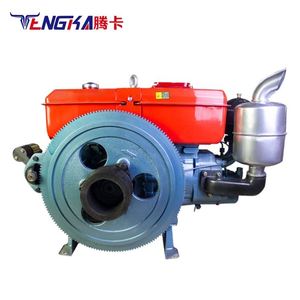 เครื่องยนต์ดีเซลสูบเดียวระบายความร้อนด้วยน้ำ S195 สำหรับการเกษตร - Product Image 1