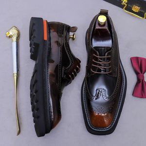 2025 Fashion Top-Notch Cowhide Oxford <b>Shoes</b> for Party Autumn <b>Height</b> <b>Increasing</b> Durable Breathable Business Formal <b>Shoes</b> - Product Image 4