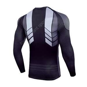 Conjunto Deportivo de 2 Piezas para Hombre, Talla Grande, Corte Ajustado, Sin Costuras, Antibacteriano, para Gimnasio - Product Image 2