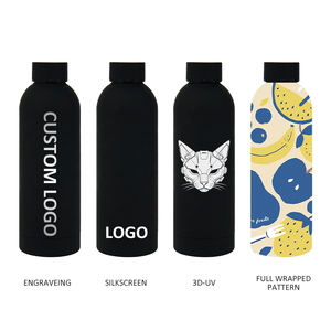 500Ml 3 Gallon 128Oz 40 Oz Portable Flat Water Bottle Stainless Steel for Water Bottle - Product Image 3