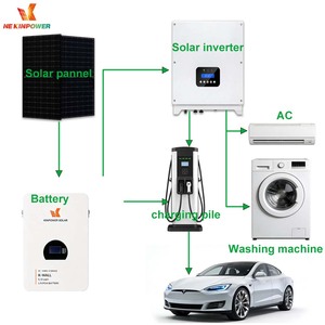Batterie lithium-ion 5 kWh, système solaire 3 kW hors réseau, kit complet, générateur d'énergie domestique 220 V 230 V AC - Product Image 1