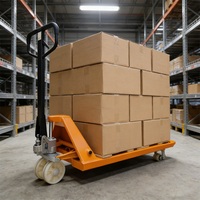 Chariot à palettes manuel avec échelle, capacité de levage de 2 tonnes à 3 tonnes, outils de levage à empilage long
