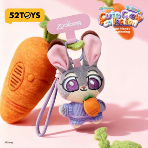 <span class=keywords><strong>52TOYS</strong></span> สำหรับซูโทเปีย คิวท์ ฟรีดส์ คอลเลคชั่น สายคล้องโทรศัพท์ตุ๊กตาทำจากโพลีเอสเตอร์ กล่องสุ่ม ของเล่นสุดฮิต จี้ห้อยโทรศัพท์ ของขวัญคริสต์มาส - Product Image 1