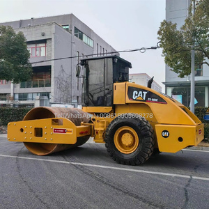 Rouleau vibrant d'occasion Caterpillar CS583 Modèle 2020 Moteur diesel Tambour unique - Product Image 4