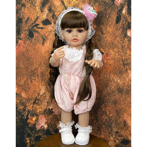 Venta al por mayor <span class=keywords><strong>Bebe</strong></span> Reborn bebé recién nacido 55cm silicona completa cuerpo realista Reborn muñecas para niños de juguete - Product Image 5