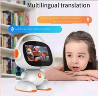Robot d'apprentissage intelligent pour enfants Android avec IA, commande vocale, dialogue vidéo, danse, lecture AR par doigt, éducation à domicile et précoce, 32 Go