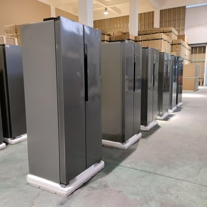 235L Ventas calientes Puertas dobles <span class=keywords><strong>Congelador</strong></span> superior Nevera americana Refrigerador comercial para el hogar - Product Image 5