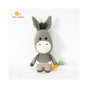 Offre Spéciale Crochet Bébé Jouet Âne Avec Carotte - Product Image 1