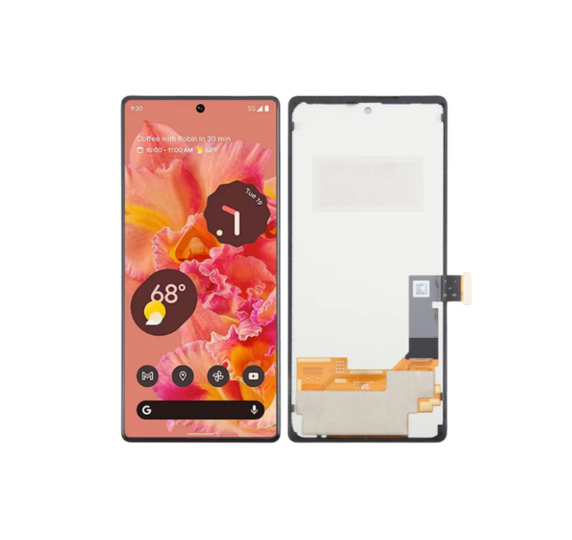 For Google Pixel 6 TFT LCD Screen Digitizer Assembly Mobile Phone LCDs Not Supporting Fingerprint Identification
