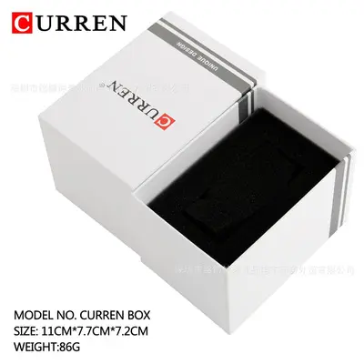 Original Brand Watch Box for Curren Winner Naviforce Crrju Mini Focus Benyar Fngeen Skmei Smael Forsining BS Megir Watch Case