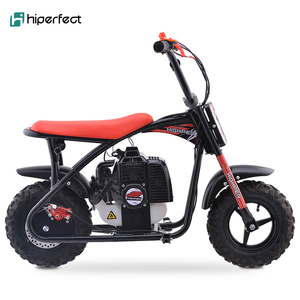 HIPERFECT Nouvelle Mini <span class=keywords><strong>Moto</strong></span> de Poche <span class=keywords><strong>50cc</strong></span> 52cc à Essence 2 Temps Tout-Terrain avec Frein à Disque Arrière et Certification CE - Product Image 6