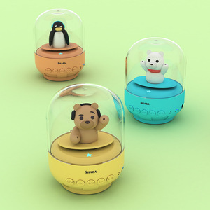 Shaba Wireless Bluetooth Speaker Mini Portable With Colorful Lights For Home Desktop Use - Product Image 4