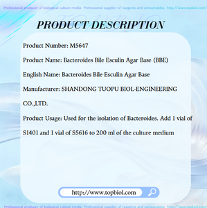 Agar Esculin para Bacteroides, Base para la Aislación de Bacteroides <span class=keywords><strong>Fragilis</strong></span> - Product Image 2