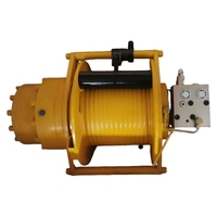 Treuil hydraulique en acier sur mesure avec fonction de chute libre, hauteur de levage de 50 m, câble en acier pour la pêche, les excavatrices et les grues