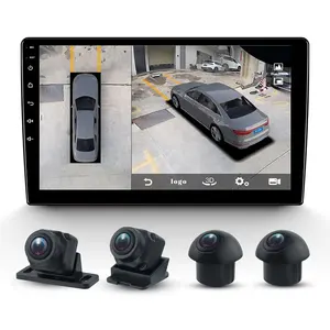 1080P 3D 360 Graden Auto Vogel Eye Surround View Camera Rijden Voor Android Monitor Auto Stereo Radio Universele Multimedia speler