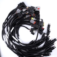 Juego de Cables de Diagnóstico OBD2 Profesional para Múltiples Vehículos, Arnés de Cableado Adaptador de ECU para Herramientas de Diagnóstico Launch, Autel, Thinkcar, Xtool