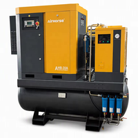 Vente directe usine – Compresseur d'air industriel rotatif à vis tout-en-un 5.5HP 7.5HP 10HP 15HP 20HP 30HP avec réservoir de 300L 500L