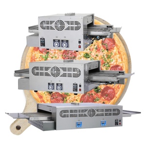 Horno de <span class=keywords><strong>Pizza</strong></span> de Banda Transportadora a Precio Económico, Horno de Gas para <span class=keywords><strong>Pizza</strong></span> Estilo Americano - Product Image 3