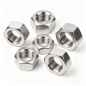 Écrous à bride hexagonale en acier au carbone et acier inoxydable 304/316 DIN934, boulons hexagonaux ASTM, boulons à pince galvanisés et écrous - Product Image 4