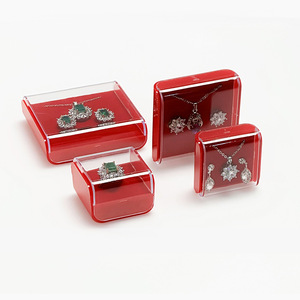 Recomendación Premium: Cajas de Joyería de Plástico Altamente Transparentes, Juego de Cajas para Joyería, Empaquetado de Cajas de Joyería al por Mayor - Product Image 3