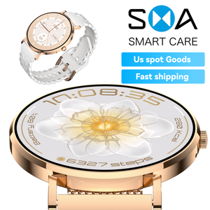Montre connectée pour femmes avec livraison rapide aux États-Unis : style AM28, appels Bluetooth, fréquence cardiaque, idéale pour la course à pied, la <span class=keywords><strong>randonnée</strong></span> et la vie quotidienne - Product Image 6