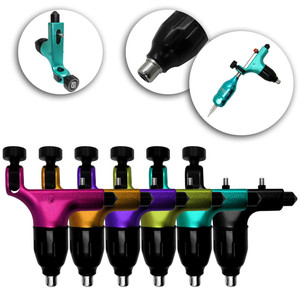 เครื่องสักโรตารี่โลหะแบบกำหนดเองสำหรับ OEM ปรับระดับได้ สำหรับการสักถาวรและศิลปะบนร่างกาย - Product Image 4