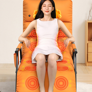 Chaise longue multifonctionnelle intelligente pour adultes personnes âgées pour la sieste Relaxation Balcon Fauteuil de massage inclinable électrique - Product Image 5