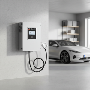 Estación de Carga Rápida para Vehículos Eléctricos de 40kW, Montada en Pared, Sistema OCPP de Alta Potencia, Resistente al Agua para Uso en Exteriores, Cargador para Vehículos Eléctricos de Uso Comercial - Product Image 1